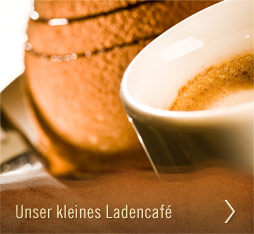 Unser kleines Ladencafe